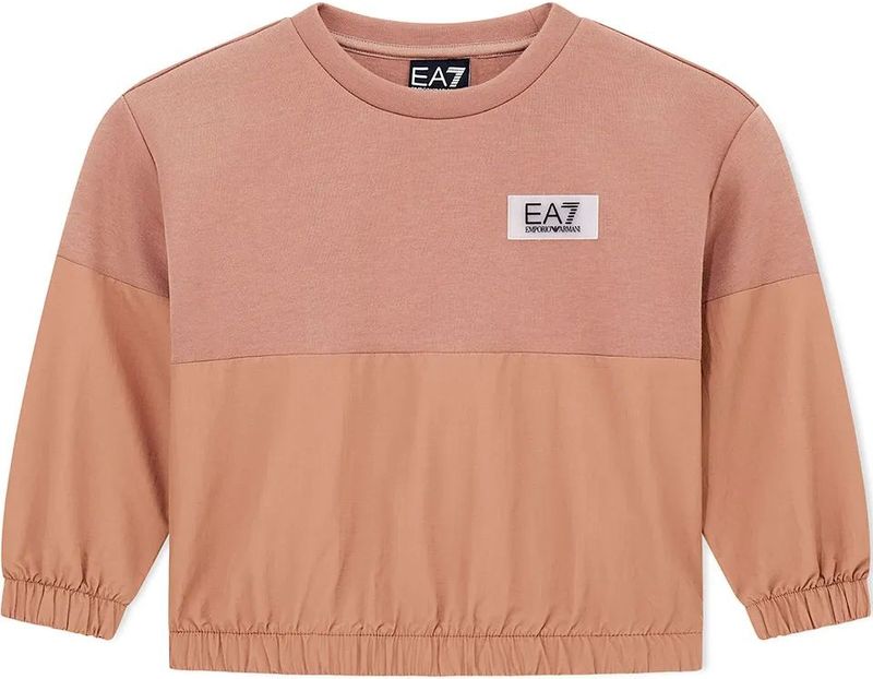 EA7 - 7G000135_AF13151 - Sport Sweatshirt - Zwart - Lange Mouwen - Katoen