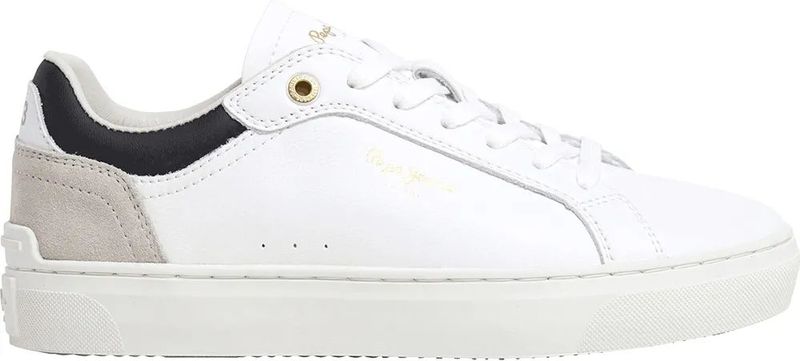 Pepe Jeans - PLS00040 Camden - Sneakers - Wit - Leren - Casual