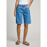 Pepe Jeans Pl801189 Hoge Taille Denim Shorts