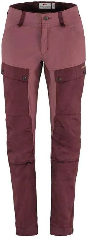 Fjallraven - Keb Broek - Paars - Dames - Technisch Geavanceerde Trekkingbroek