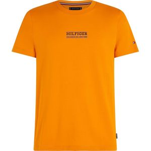 Tommy Hilfiger Mw0mw34387 Short Sleeve T-shirt Oranje M Man