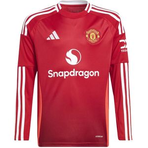 adidas Trainingsshirt Oranje Lange Mouwen Manchester United 2024/25