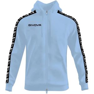 Givova - Banda Line - Sweatshirt - Met Rits - Terry Katoen