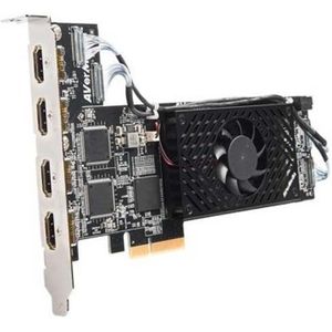 Avermedia - CL314H1 - Video-opnamekaart - PCIe Gen2x4 - Max. Ingangsresolutie 4096x2160 30fps