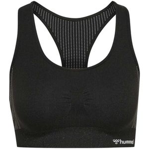 hummel - hmlSHAPING Naadloze Sporttop - Zwart - Polyamide/Elastaan