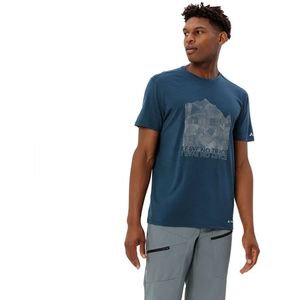 VAUDE - Tekoa Wool T-Shirt - Heren T-Shirt - Zwart - Merino Wol