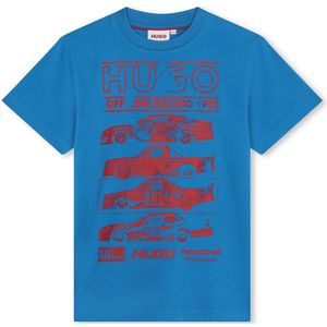 Hugo G00011 Short Sleeve T-shirt Blauw 10 Years