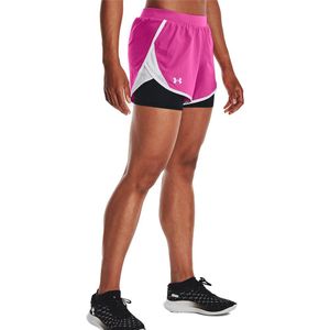 Under Armour Fly By 2.0 2-in-1 Shorts Roze XS Vrouw