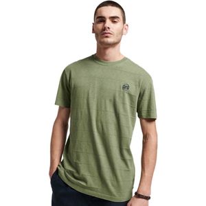 Superdry Vintage Texture Short Sleeve T-shirt Groen 2XL Man