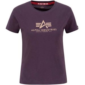 Alpha Industries Basic Long Sleeve T-shirt Paars S Vrouw