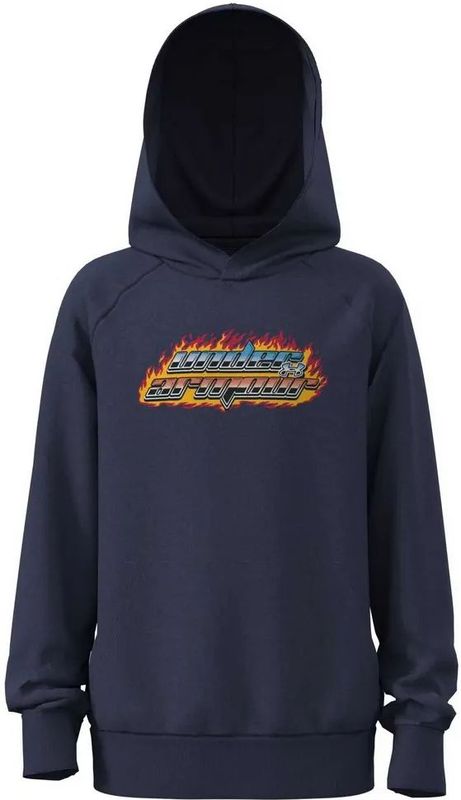 Under Armour - Rival Fleece Flamin Wdmrk - Hoodie - Licht - Comfortabel - Ultrazachte Fleece