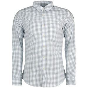 Overhemd - Blauw - Katoen - Slim Fit