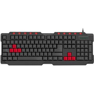 FERUS - Gaming Toetsenbord - Zwart - USB - Verwisselbare Keycaps