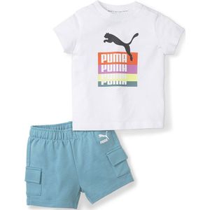 Puma Select Minicats Brand Love Set Shorts Wit 9-12 Months Jongen