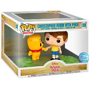 Funko Pop Moments Disney Winnie The Pooh Christopher Robin With Pooh Exclusive Figure Geel