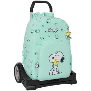 Safta Trolley Evolution Snoopy Groovy Backpack Groen