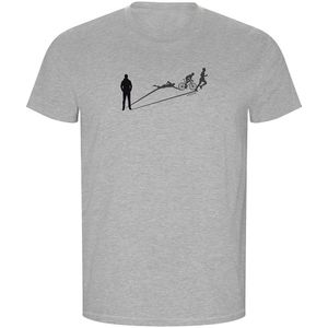 Kruskis Shadow Triathlon Eco Short Sleeve T-shirt Grijs L Man