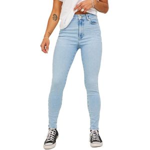 Jack & Jones Vienna Skinny Fit Cse1006 High Waist Jeans Blauw XL / 30 Vrouw