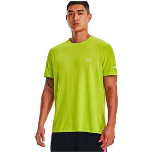 Under Armour Stride Seamless Short Sleeve T-shirt Groen 2XL Man