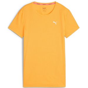 Puma Favorites Velocity Short Sleeve T-shirt Geel XS Vrouw