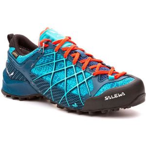 Salewa Wildfire Goretex Hiking Shoes Blauw EU 38 1/2 Vrouw