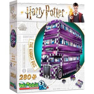 Wrebbit Harry Potter Knight Bus 3d Puzzle Veelkleurig