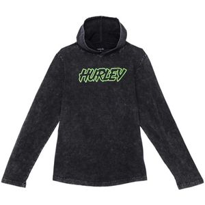 Hurley Tie Dye Pullover Hoodie Zwart 10-11 Years Jongen