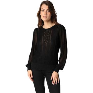 Deeluxe - Nessia - Trui - Vrouwelijk - Transparant Effect - Lange Mouwen