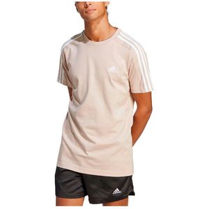 Adidas 3s Sj Short Sleeve T-shirt Beige XS / Regular Man