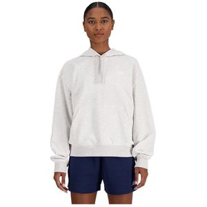 New Balance Sport Essentials French Terry Hoodie Wit XS Vrouw