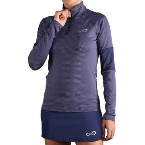 Endless Kirsch Iconic Sweatshirt Met Halve Rits