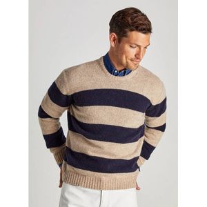 FaÇonnable Lmswool Stripe Trui