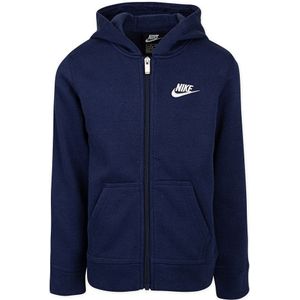 Nike Kids Club Fleece Full Zip Sweatshirt Blauw 24 Months-3 Years