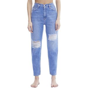 Calvin Klein Jeans Mom Pants Blauw 30 Vrouw
