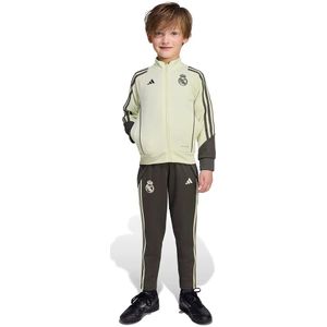 adidas - Real Madrid Trainingspak Full-Zip - Lichtgroen Grijs - Peuters/Kleuters