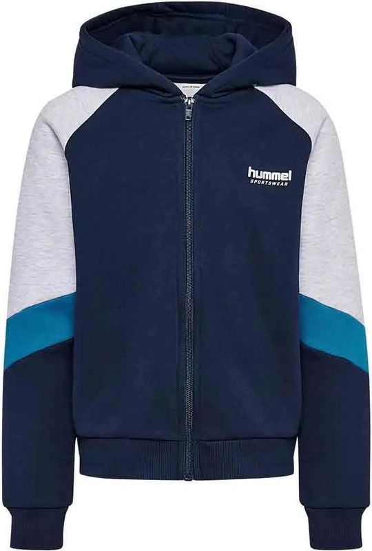 Hummel - Blocked Loose - Kindercapuchon - Biologisch Katoen - Sweatstof