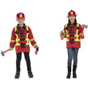 Viving Costumes Infant I Want To Be Firefighter Costume Rood 3-5 Years
