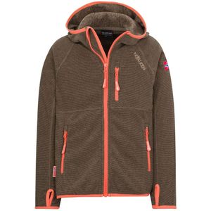 Trollkids - Sandefjord - Fleecejack - Lichtgewicht - Met Capuchon - 3 Ritszakken