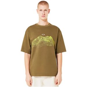 Oakley Apparel Wired Mtn Scape T-shirt Met Korte Mouwen