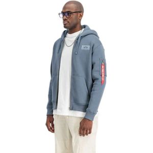Alpha Industries - Back Print Zip Hoodie - Hoodie