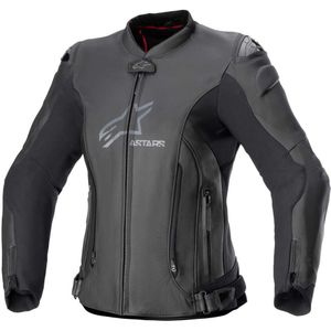 Alpinestars Stella Gp Plus V4 Leather Leather Jacket Zwart 46 Vrouw
