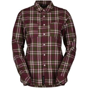 Scott Flannel Long Sleeve Shirt Rood,Paars M Vrouw