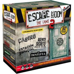 Diset Escape Room 2 Board Game Zilver