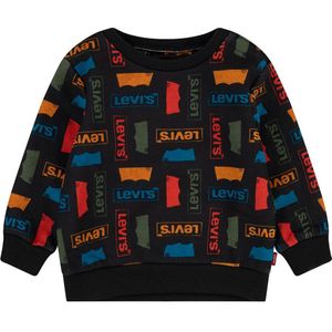 Levi´s ® Kids All Over Print Sweatshirt Zwart 18 Months Jongen