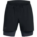 Givova - 2-in-1 Korte Broek - Technische Stof - Zwart