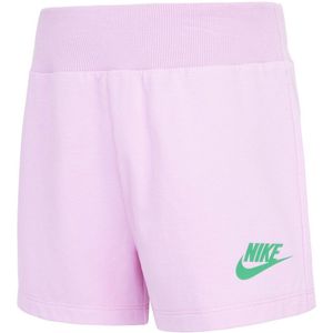 Nike Kids Jersey Sweat Shorts Roze 6-7 Years Meisje