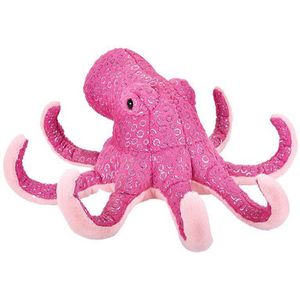 Wild Republic Foilkins Octopus Teddy Roze