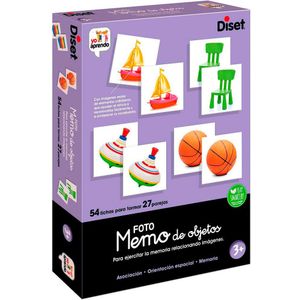 Diset Memory Objects Photo Board Game Zilver