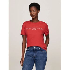 Tommy Hilfiger Corp Logo T-shirt Met Korte Mouwen
