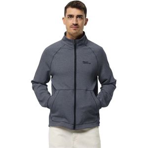 Jack Wolfskin - Fernweh Jacket - Jack - Groen - Jacquard Fleece Heather